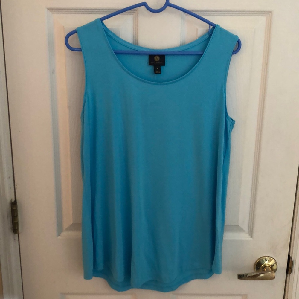 JM Collection Sleeveless Top Tank Tunic Sz Medium